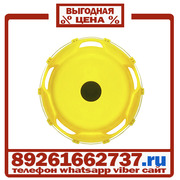 Колпаки колёсные 22.5 задние пластик желтые в Москве